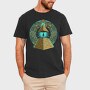 Pyramid Alien Portal, Tricou Barbati (Unisex)