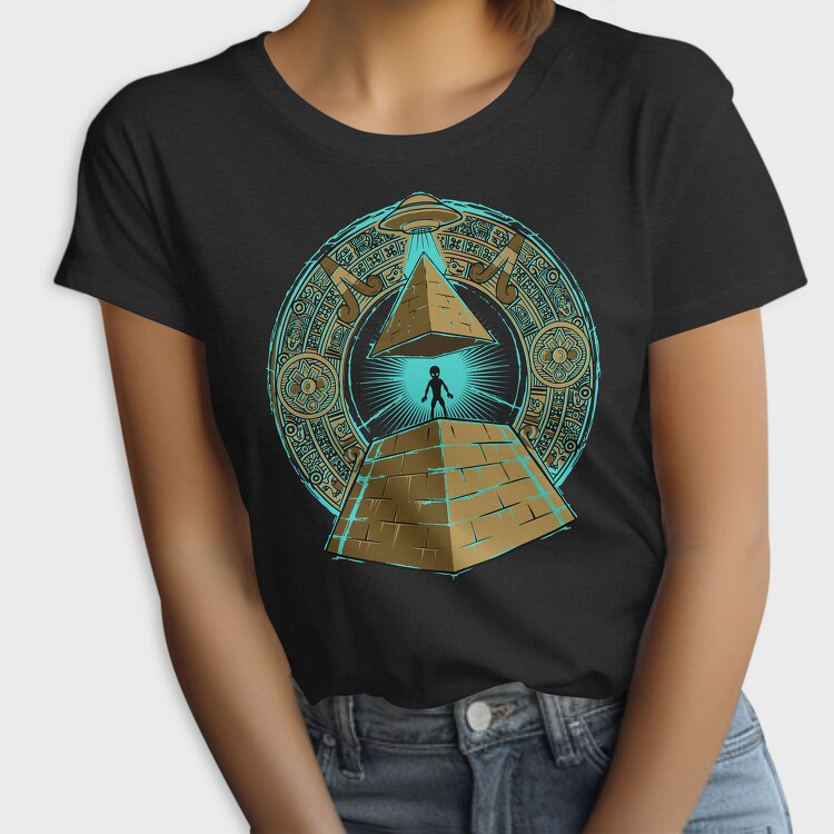 Pyramid Alien Portal, Tricou Femei