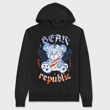 Bear Republic, Hanorac Oversize Barbati (Unisex)