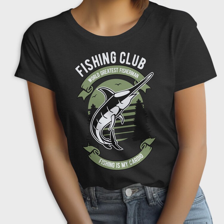 Fishing Cardio Marlin, Tricou Femei