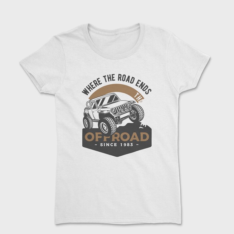 Off Road Jeep 2, Tricou Femei