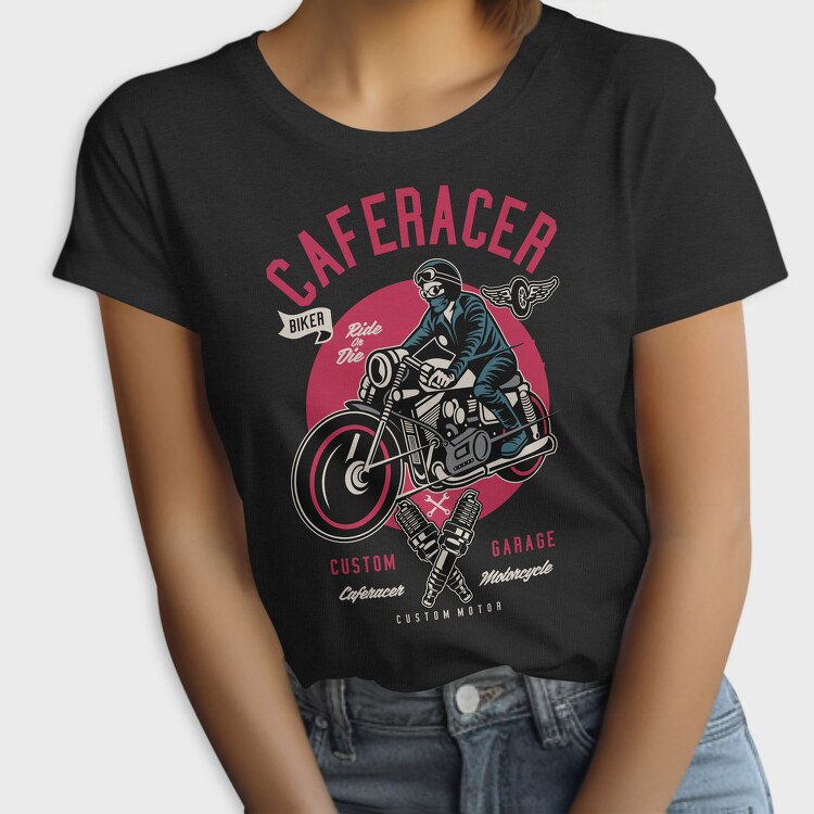 Caferacer Garage, Tricou Femei