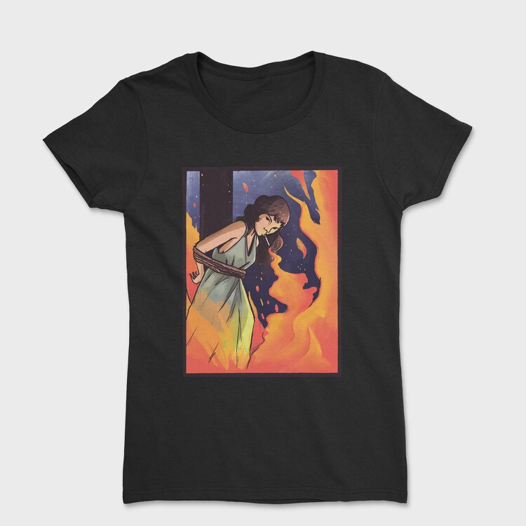 Tricou Femei, Burning Witch Cigarrette