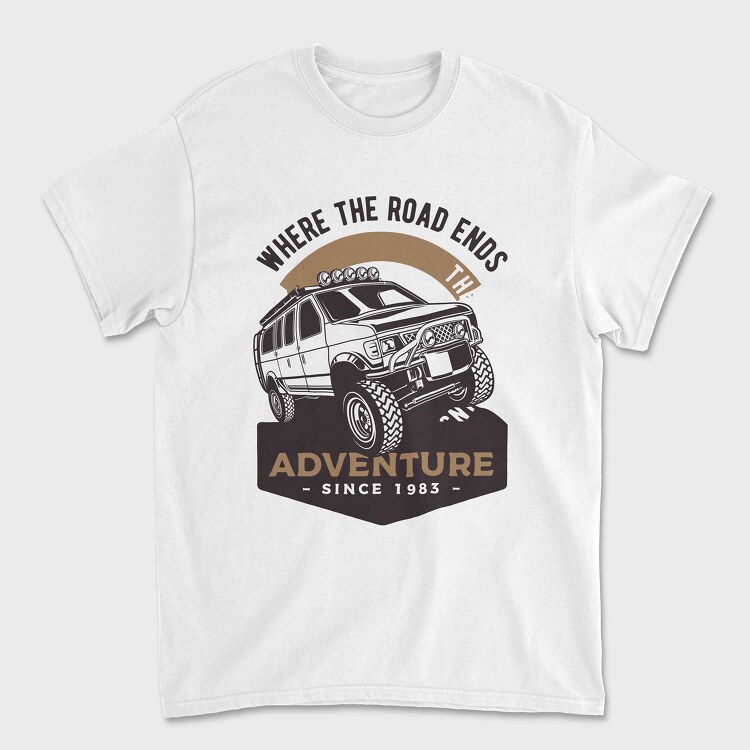 Off Road Van 0, Tricou Barbati (Unisex)