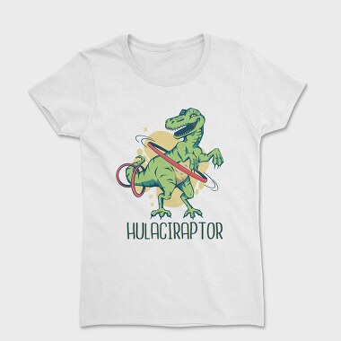 Tricou Femei, Velociraptor Hula Hoop