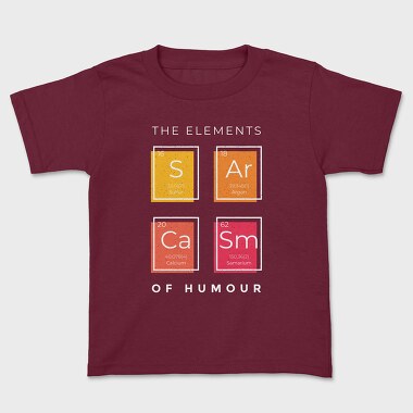 Tricou Copii, The Elements of Humour