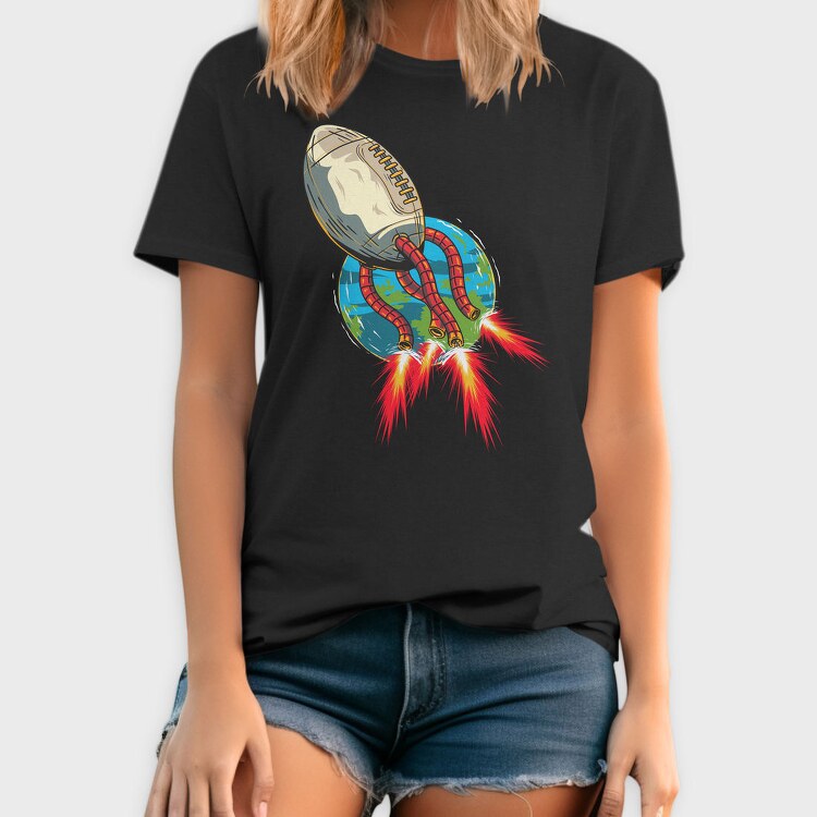 Football Planet Blast, Tricou Barbati (Unisex)