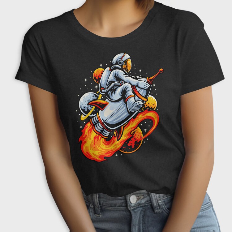 Space Rocket Rider 1, Tricou Femei