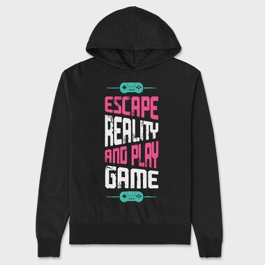 Escape And Play, Hanorac Oversize Barbati (Unisex)