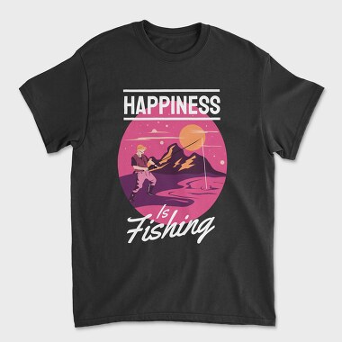 Fishing Is Life, Tricou Barbati (Unisex)