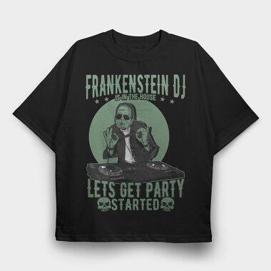 Frankenstein Party Mix, Tricou Oversize Barbati (Unisex)