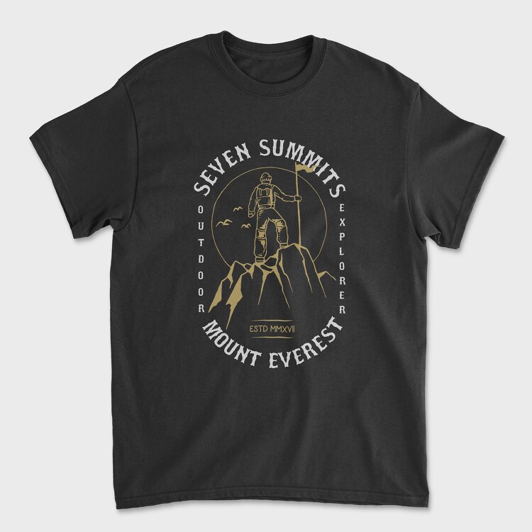 The Summit, Tricou Barbati (Unisex)