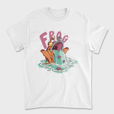 Frogsplash Froggy, Tricou Barbati (Unisex)