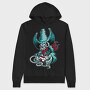 Gamer Demon, Hanorac Oversize Barbati (Unisex)