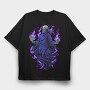 Ghostly Flames, Tricou Oversize Barbati (Unisex)