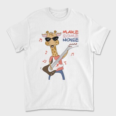 Giraffe Rockstar, Tricou Barbati (Unisex)