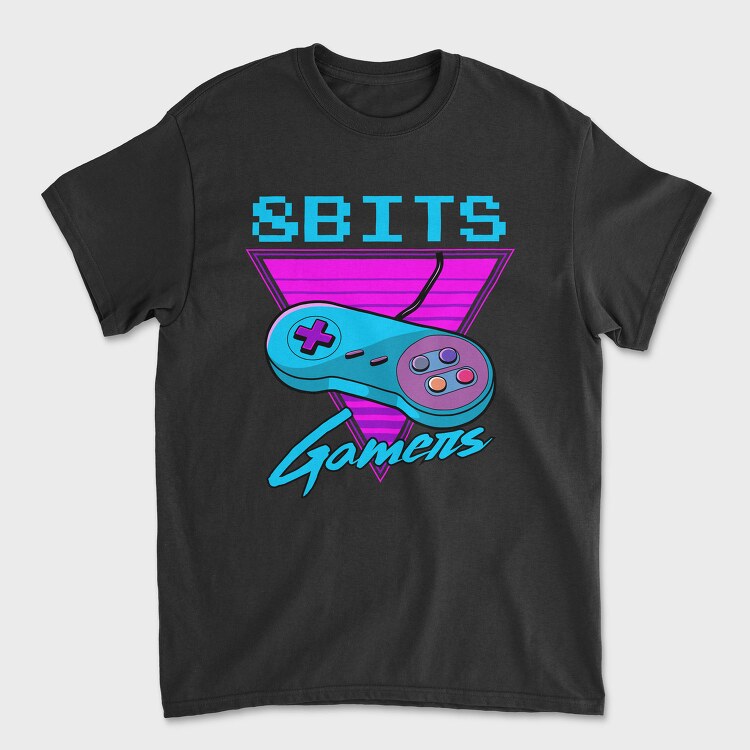 8Bits Gamers, Tricou Barbati (Unisex)