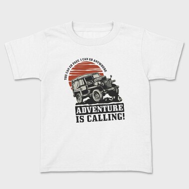 Adventure Calling Jeep, Tricou Copii