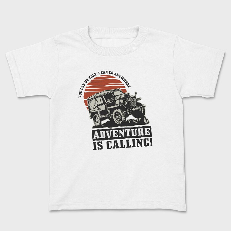 Adventure Calling Jeep, Tricou Copii