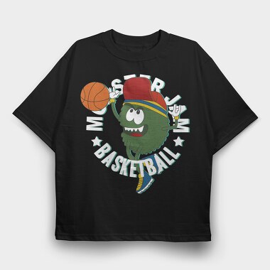 Basketball Beast 1, Tricou Oversize Barbati (Unisex)