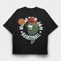 Basketball Beast 1, Tricou Oversize Barbati (Unisex)