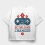 Be The Game Changer, Tricou Oversize Barbati (Unisex)