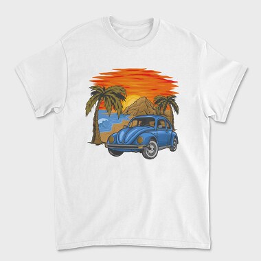 Beetle Beach Sunset, Tricou Barbati (Unisex)