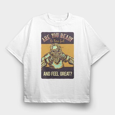 Bodybuilder Challenge, Tricou Oversize Barbati (Unisex)