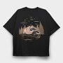 Camper Road Trip, Tricou Oversize Barbati (Unisex)