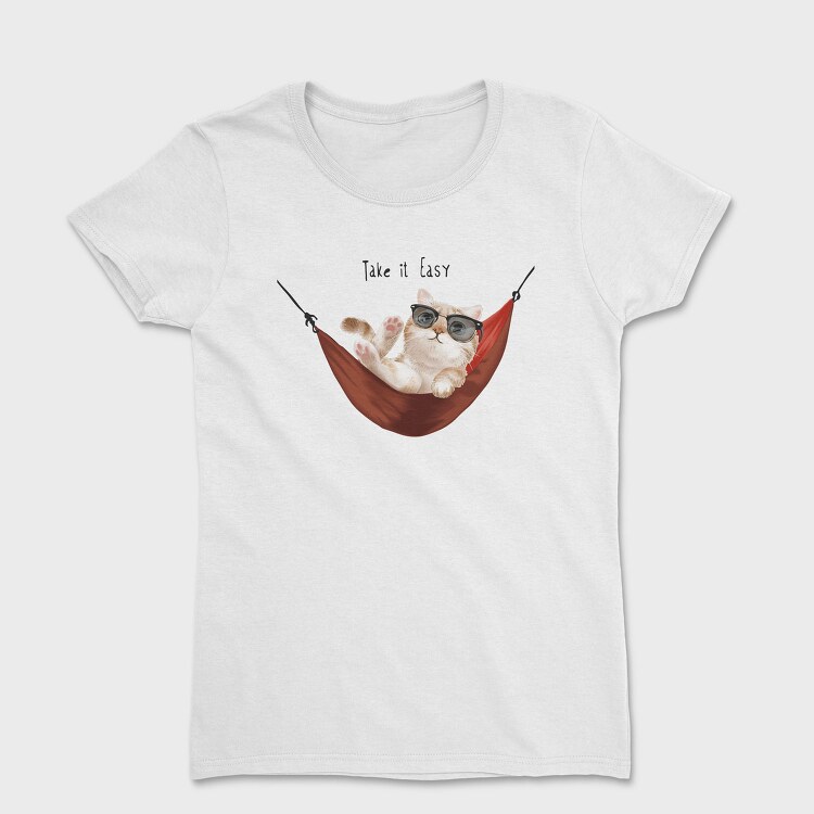 Cat Chill Vibes, Tricou Femei