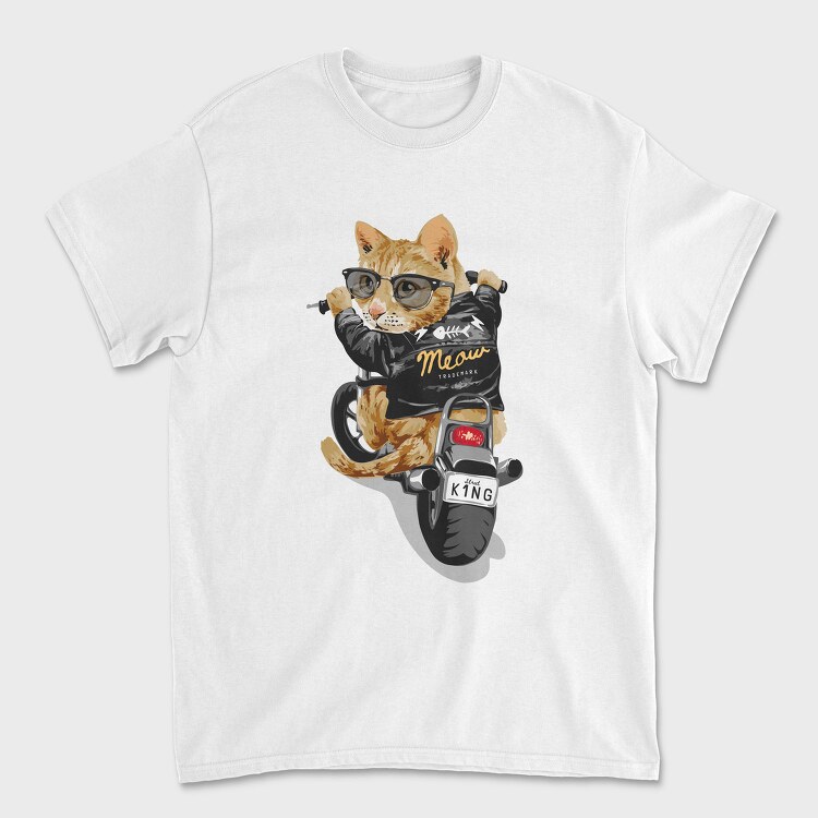 Cat King Meow, Tricou Barbati (Unisex)