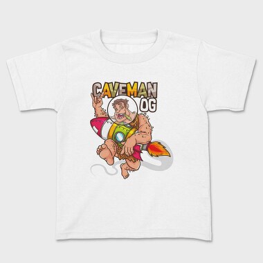 Caveman Rocket Ship, Tricou Copii
