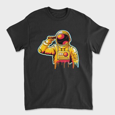 Astronaut Gunner, Tricou Barbati (Unisex)