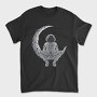 Astronaut Moon Meditation, Tricou Barbati (Unisex)