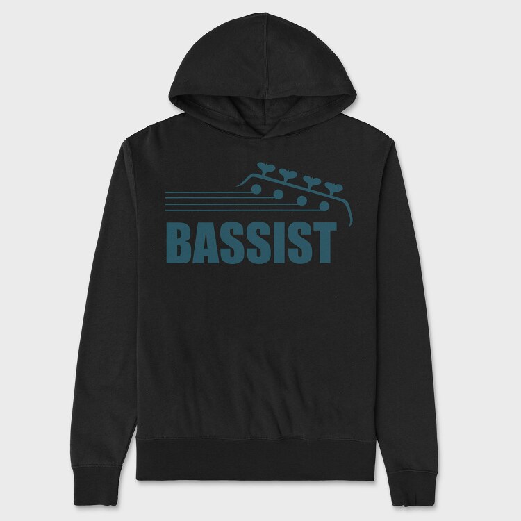 Bassists Tune, Hanorac Oversize Barbati (Unisex)