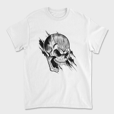 Skull Scream, Tricou Barbati (Unisex)