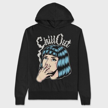 Smoke Out Girl, Hanorac Oversize Barbati (Unisex)