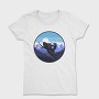 Snowboarders Moonrise, Tricou Femei