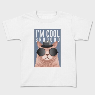 Cool Cat Bro, Tricou Copii