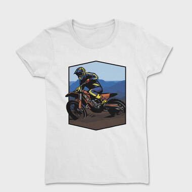 Dirt Bike Rider, Tricou Femei