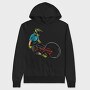 Dirt Jump Rider, Hanorac Oversize Barbati (Unisex)