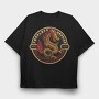 Dragon Warrior Club, Tricou Oversize Barbati (Unisex)