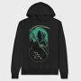 Grim Reaper Neon, Hanorac Oversize Barbati (Unisex)
