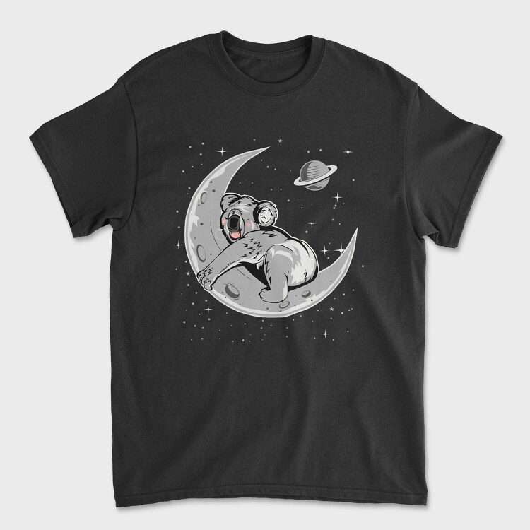 Koala Moon Night, Tricou Barbati (Unisex)