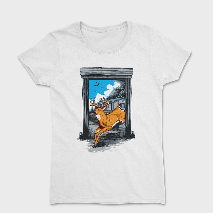 Leaping Deer House, Tricou Femei