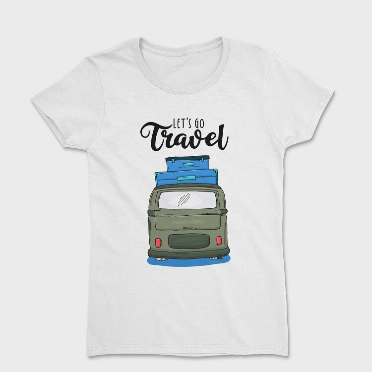 Lets Go Travel Bus, Tricou Femei