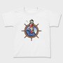 Lighthouse Storm Ship Wheel, Tricou Copii