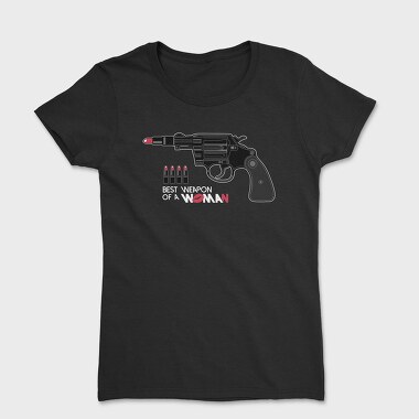 Lips And Revolver, Tricou Femei