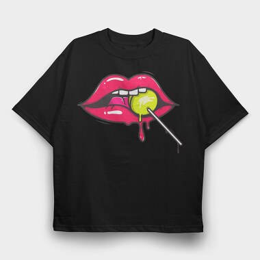 Lipsicle Fever, Tricou Oversize Barbati (Unisex)
