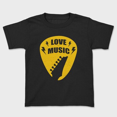 Love Music Pick, Tricou Copii